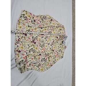 Lands End Women's Floral Shirt 22w